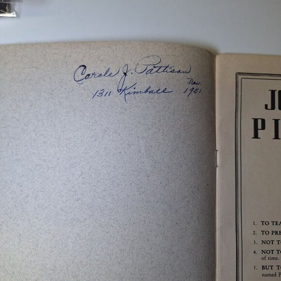 Piano Course Red Book A Schaum Music Vintage Education Teach 1945 Frank Learning - Picture 3 of 12